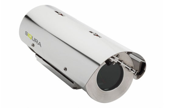 TKH SECURITY SA-FIX230W Safe Area Fixed Camera 316L 230VAC. Wiper