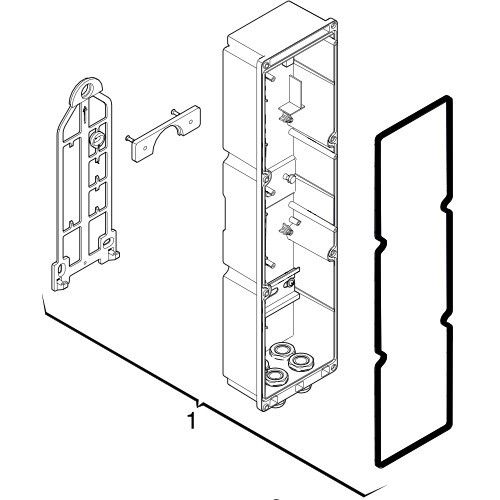 FAAC RICAMBI 63003392 BOX SCHEDA E4000