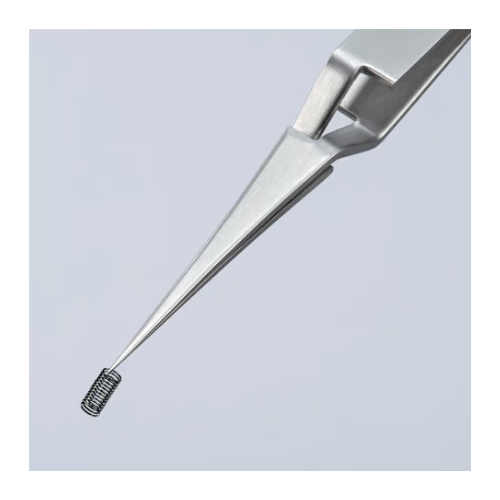 KNIPEX 92 91 02 Pinzetta punte incroc di preci acc inox