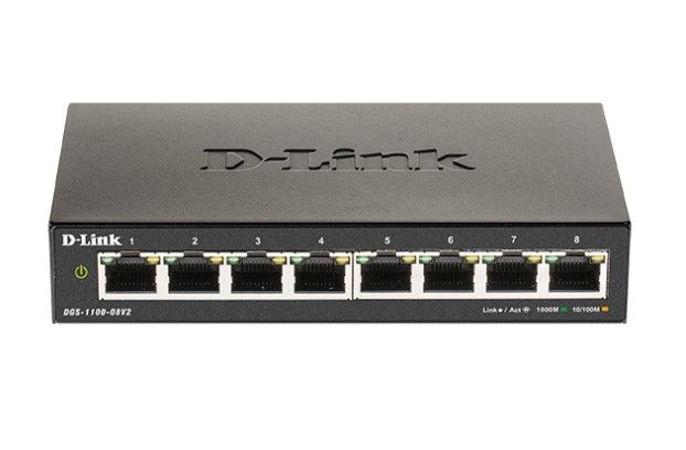 D-LINK DGS-1100-08 8-PORT 10/100/1000MBPS SWITCH