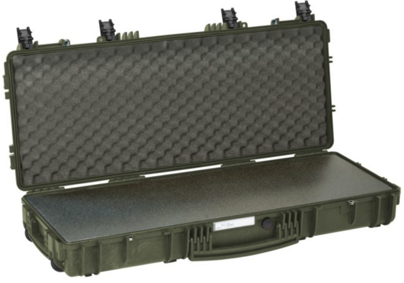 GT LINE 9413.GFF valigia lunga 94 cm, verde con spugna ad alta dens