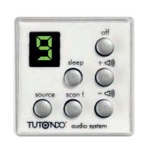 INIM TU CZ83MC Digital control for matrix control - chrome metal color