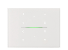 EELECTRON 9025GKP30L1 GLASS PLATE for 9025 NUMERIC KEYBOARD - WHITE