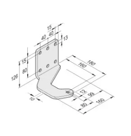 SOMMER 14514V006 Bracket 100/160 for twist XL