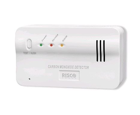 RISCO RWT6C080000A Monodirectional Radio Carbon Monoxide Detector. 