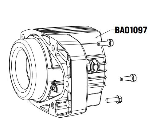RIB BA01097 R BELL+STAT+CABLE DUKE 230/50-60 1P (6M)