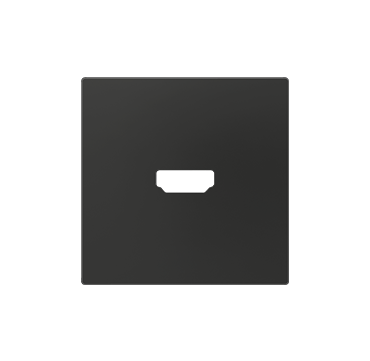 ZENNIO 830002505 ZS55 HDMI cover, black
