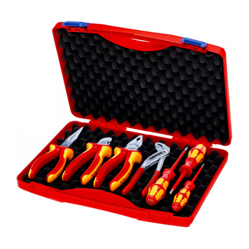 KNIPEX 00 21 15 Valigia portautensili 7 pezzi