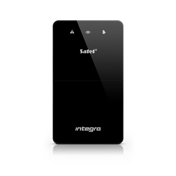 SATEL INT-SF-B Partition keyboard with door, black color.