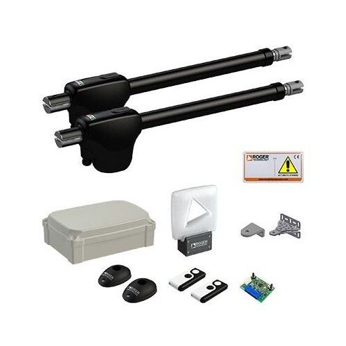 ROGER KIT MONOS4 KIT MOTORIDUTTORI PER BATTENTI FINO A 4 MT - BRUSH