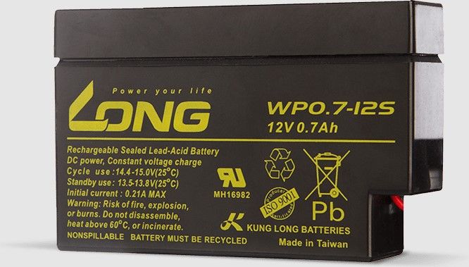 CONCEPT CSS-SLA-S35 Kit including 2 replacement batteries. Compact