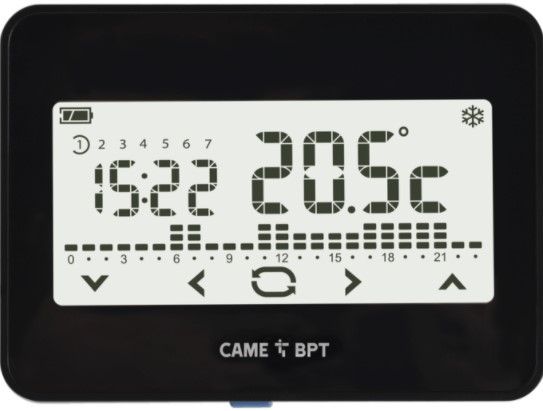 CAME 845AA-0040 TH/550 BK 230 CHRONOTHERMOST.TOUCH WALL