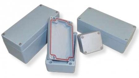 VIMO SQALSC8010 Box N1 IP66 in alluminio pressofuso IP66 viti a scomparsa 125x80x57mm