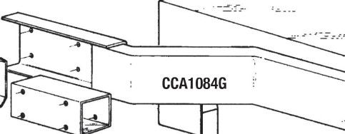 RIB CCA1084G INDUSTRIAL GRIS900 ROD HOLDER ARM (sold only) 