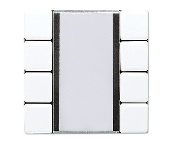 JUNG LS2074NABSWW Standard 4-channel button sensor for KNX bus coupler 2070U wall-mounted radio transmitter 40FW - alpine white