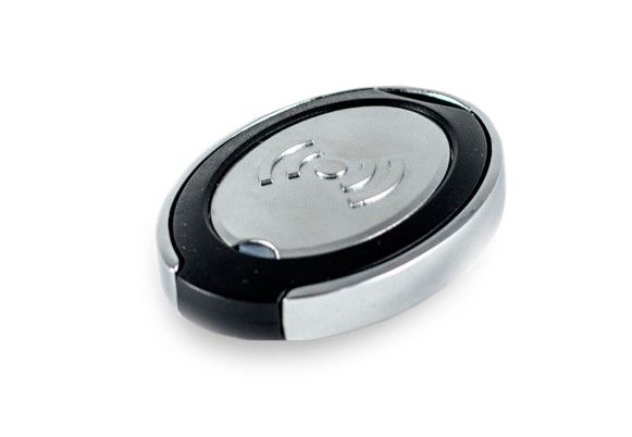 ELDES EWK2A Keychain-style remote control, 1 activation button. Supplied with 3V lithium battery type 2032