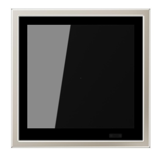 JUNG LSZES459BFD1S KNX LS TOUCH environmental controller with single plate