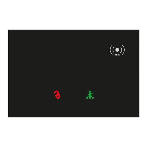 BLUMOTIX BX-F-RVBHRF DOORY Cover tastiera verticale con RFID reader, co