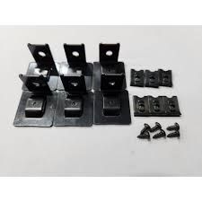GT LINE KIT SUPP.EXPL. Kit con 6 supporto metallico + viti