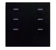 EELECTRON 9025GL06A03 VETRO 6 CH. - NERO