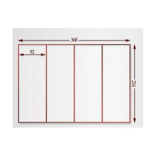 TAU P-800GA2 1-6 M ALUMINIUM APRON