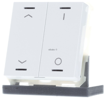 MDT BE-TAL6302.C1 KNX Button Light 63, 2 vie, RGBW, bianco da studio lucido, shutter_switching, BE-TAL6302.C1