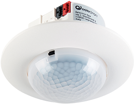 EELECTRON PD00D01KNX PRESENCE SENSOR WITH BRIGHTNESS SENSOR RECESSED CEILING MOUNTING