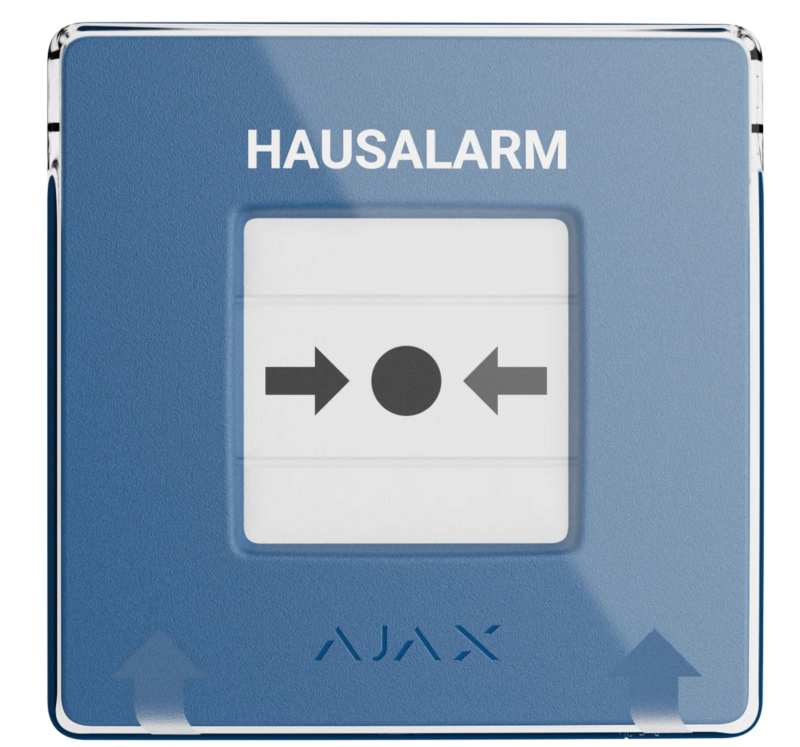 AJAX 71254 Manual Call Point (Blue) (8EU) ASP Blue