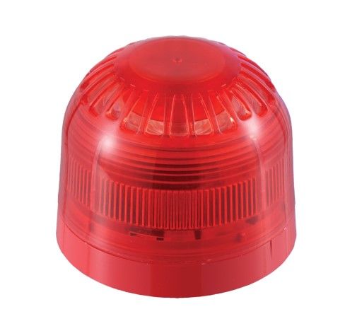 INIM FIRE IS0040RE Conventional optical beacon with high power deep base LED