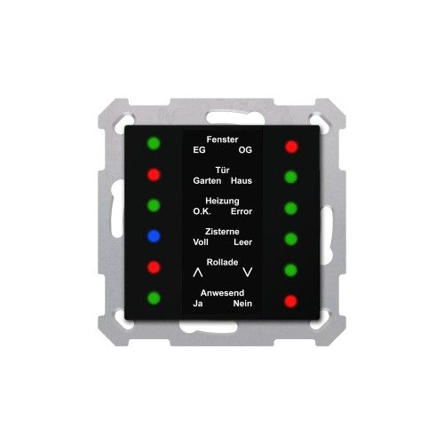 MDT SCN-LED5506.01 Indicatore LED 55mm,nero