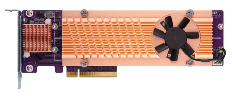 QNAP QM2-4P-384 QUAD M.2 PCIE SSD EXPANSION CARD