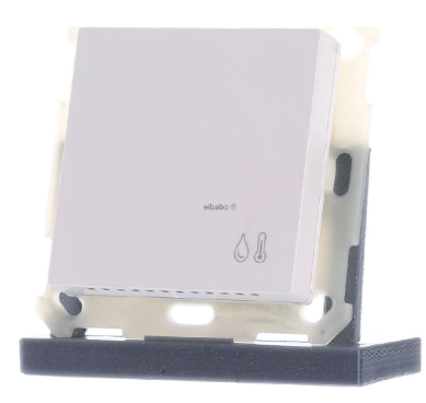 MDT SCN-TFS63.01 EIB, KNX, Room Temperature / Humidity Sensor 63, Studio White High Gloss Finish SCN-TFS63.01