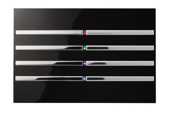 BLUMOTIX BX-RKB KNX multifunction keyboard in rectangular ABS 120x800mm