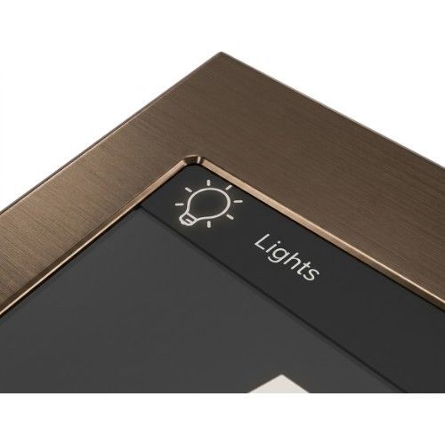 THINKNX PICCOLOF_BR_AL BROWN BRONZE frame in anodized aluminum for