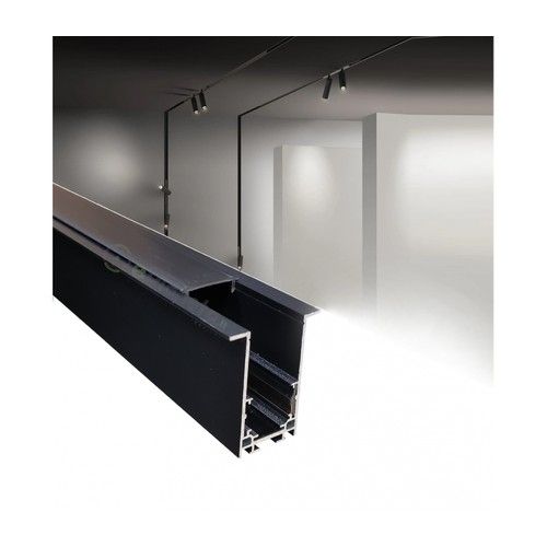 LEDCO MG240/NE/3MT TRIMLESS RECESSED MAGNETIC RAIL 3MT BLACK