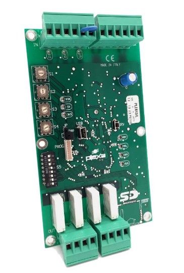 PLEXA PLE 613/L Magnetic identifier with aluminium insertion