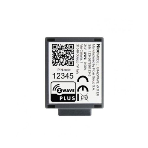 BiDi-ZWave Interfaccia plug-in di comunicazione tra gateaway Z-Wave e motori Nice