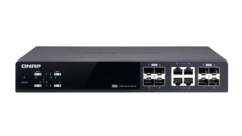 QNAP QSW-M804-4C 8-PORT 10GBE MANAGEMENT SWITCH