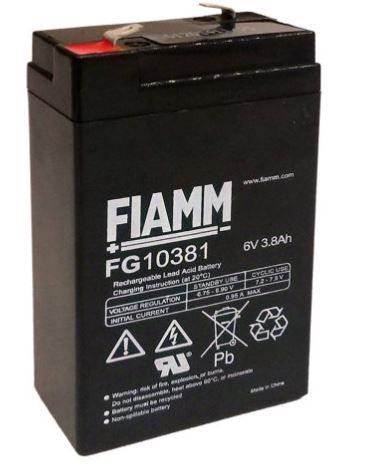 VIMO BAT638 Batteria 6V 3-8Ah