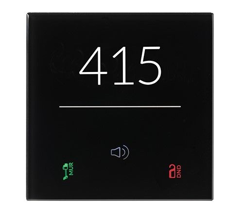 EELECTRON 9025GL03P03 LINE SERIES OUTDOOR PANEL GLASS + RGB BLACK 