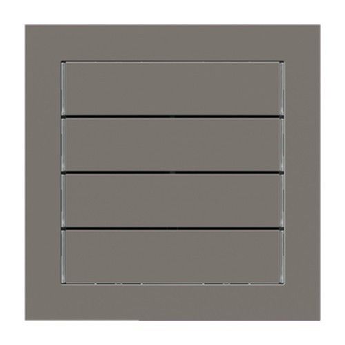 EKINEX EK-T4R-20-FCO- Kit 1 tasto serie 20Venti rettangolare orizzontale