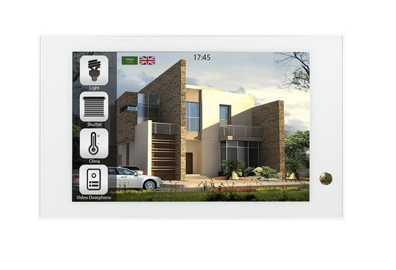BLUMOTIX BX-T10IPW_WG 10 inch capacitive KNX touch panel