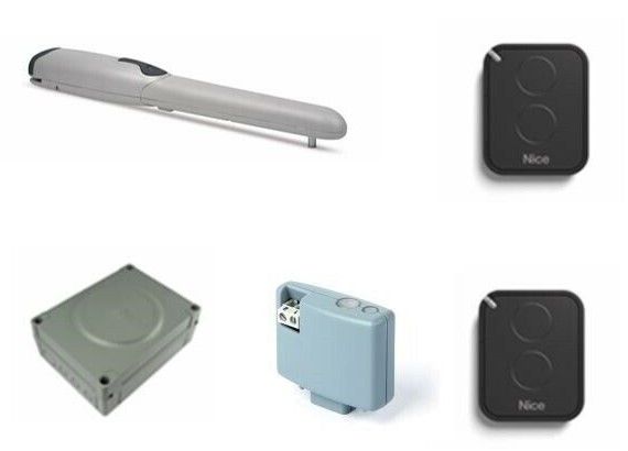 NICE WINGO4KLT Kit for the automation of swing gates