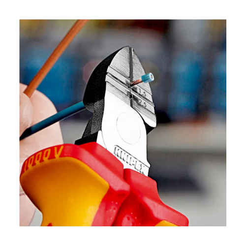 KNIPEX 14 26 160 Tronchese laterale con spelacavi