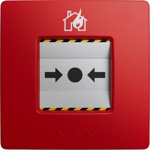 AJAX 60815 Manual Call Point (Red) (8EU) ASP Red