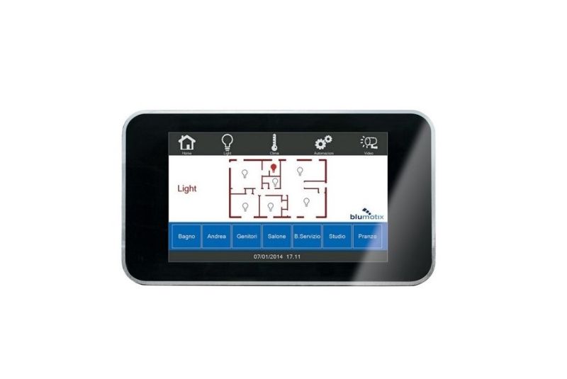 BLUMOTIX BX-K27MS KAIROS27 Touch Panel 7"+ Server - Black