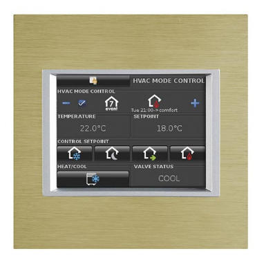 EELECTRON VS00M61KNX TOUCH PANEL 3-5 SQUARE ORO