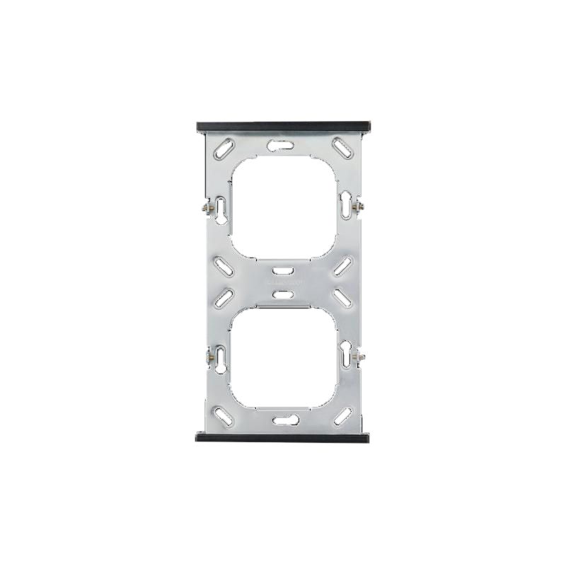 ELSNER 70417 Frame Corlo Plane 2-gang- black matt Frame for mounting