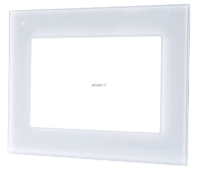 MDT VCB-07WS.04 VisuControl, 07'' glass frame accessory, white VCB-07WS.04