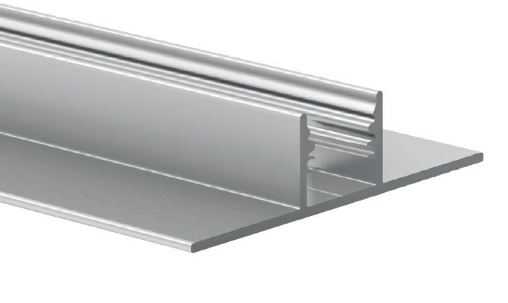 LEDCO PR221 PROFILO INCASSO A SCOMPARSA 2MT. ANODIZZATO NEW202